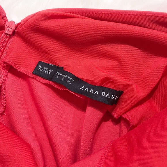 Zara Basics Coral Dress Small - Picture 8 of 8